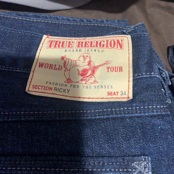 TRUE RELIGION JEANS LIKE NEW SIZE 38 - Picture 2 of 13
